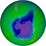 Antarctic Ozone 2009-11-07